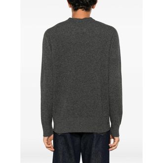 ATOMOFACTORY Cashmere Crew Neck Sweater - Gray