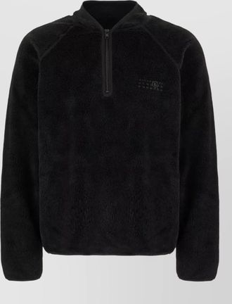 Maison Margiela polyester zip-up sweatshirt jacket