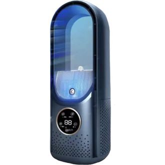 OEM Ventilador J&r - Ventilador Sin Aspas - Ventilador De Refrigeraci&oacute;n - Humidificador - 6 Velocidades - Azul