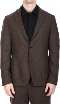 HUGO BOSS C Hanry 233 Blazer - Heren - Blazers - Bruin - L - Jassen