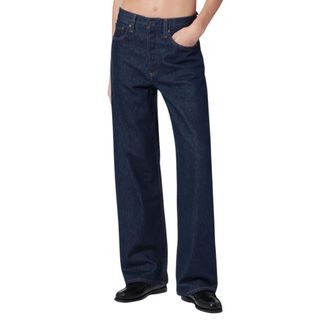 A Gold E Straight Fit Jeans, female, Blue, W26, Arc Jean 32