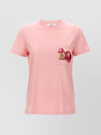 Max Mara cotton ribbed crew-neck t-shirt