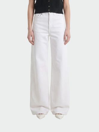 Khaite Jeans a zampa in denim stretch