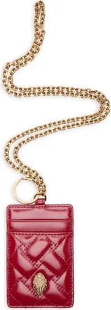 Kurt Geiger Kensington Card Case Lanyard in Red at Nordstrom Rack