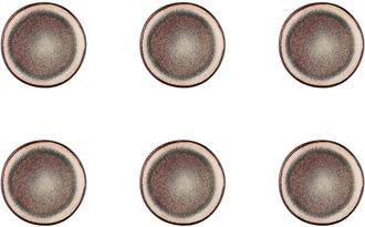 Bj&ouml;rn Borg Plato &Oslash;16cm - 6 Piezas - Marr&oacute;n salvaje