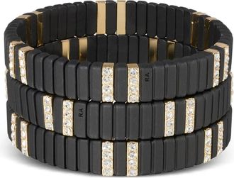 Roxanne Assoulin Eclipse armband - Zwart