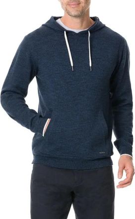 Rodd & Gunn Kingsley Park Hoodie Mens Blue 100% Cotton Long Sleeve GBO70