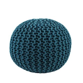 Ornami Puf redondo tejido 40x30cm