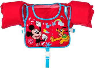 Trade Shop Trade Shop - Giubbotto Giubbetto Salvagente Gilet Nuoto Swim Pal Mickey Per Bambini 3-6 Anni 9101c