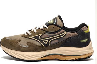 Mizuno Wave Rider Beta Mens Trainers - Green - Size UK 8