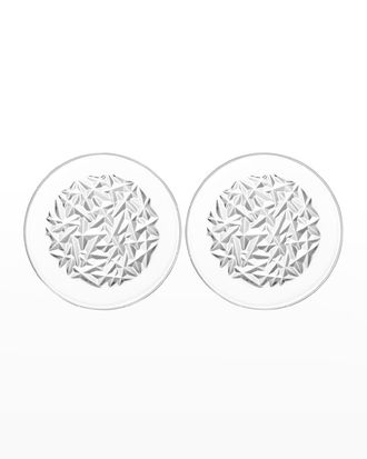 Orrefors Carat Side Plate, Set of 2