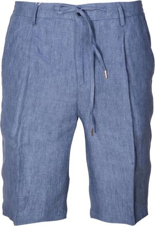 BRIGLIA 1949 Casual Shorts, male, Blue, M, Casual Shorts
