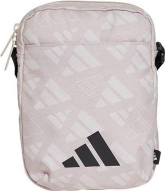 adidas Linear Printed Organizer Beige Orbit Grey Black JG5871