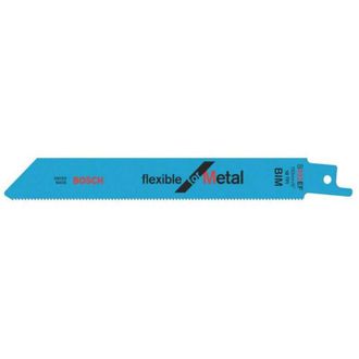 Bosch Professional s 922 ef Flessibile per lame in metallo de Saber Saw, Raccordi in metallo, 150 x 19 x 0,9 mm, Set de 25 - Bosch