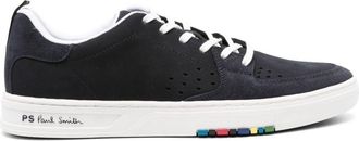 Paul Smith Cosmo logo-print sneakers - men - Calf Leather/Fabric/Rubber - 7 - Blue