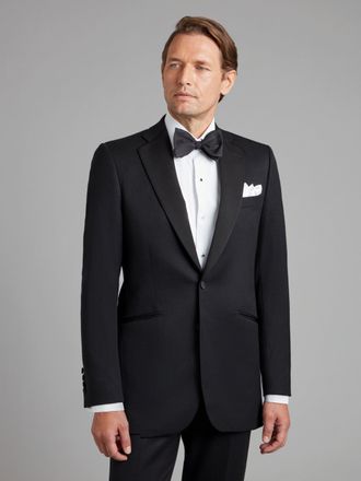 Oliver Brown Eaton Dinner Jacket - Black Barathea