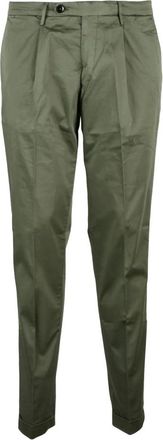 Michael Coal Chinos - Heren - Chinos - Groen - W40 - Katoen - Broeken