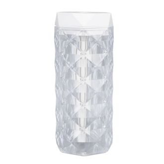 OEM Humidificador De Aire Peque&ntilde;o, Iluminaci&oacute;n Ambiental Colorida, Dise&ntilde;o De Prisma Multifac&eacute;tico, Botella De Agua Transparente Tipo C, Mini Humidificador