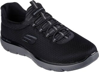 Skechers Mens Summits Slip-On Sneaker In Black/charcoal