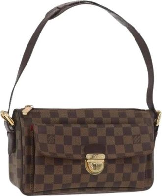 Louis Vuitton Pre-owned Shoulder Bags, female, Brown, Size: ONE SIZE Pre-owned Damier Ebene Shoulder Bag