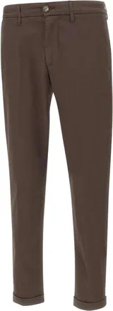 Re-hash Broeken, Heren, Bruin, W31, Katoen, Mucha Chinos
