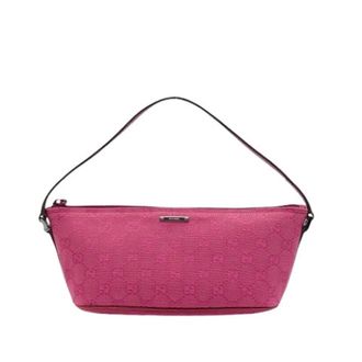 Gucci Pre-owned Canvas Mini Bag - Dames - Pre-owned - Roze - Maat: ONE Size Leer