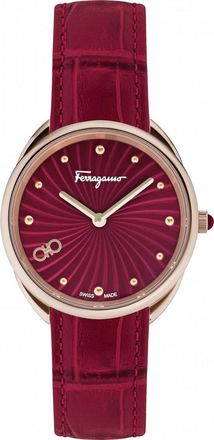 Ferragamo Womens SFYN01122 Ladies Cuir Watch - Rose Gold - One Size