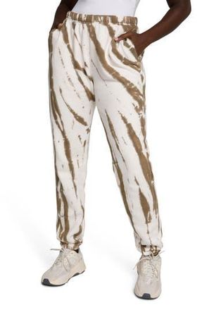 Good American Boyfriend Sweatpants in Putty Tie Dye001 at Nordstrom Rack, Size 3X-Large