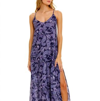 The Lazy Poet Frida Dress In Syrus Blue