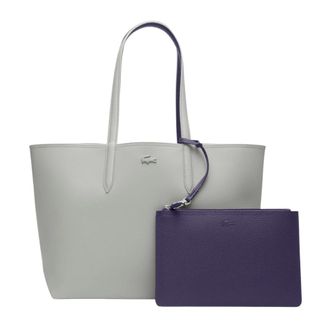 Lacoste Anna Reversible Tote - female - Lacoste - Shopping Bags - Gray - ONE SIZE - Bags