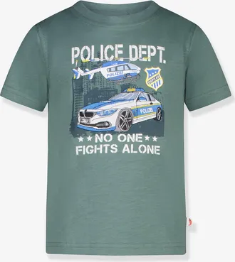 Salt And Pepper T-Shirt mit Polizei-Applikation Jungen Salt and Pepper salbeigr&uuml;n