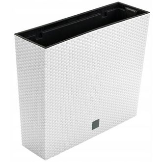 Prosperplast Jardinera Para Balc&oacute;n Rato Case, Dimensiones 58x18x49,8 Cm, Color Blanco