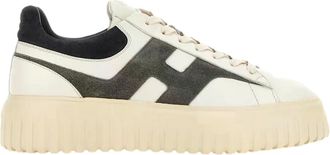 Hogan Suede Chunky Sole Low-Top Sneakers