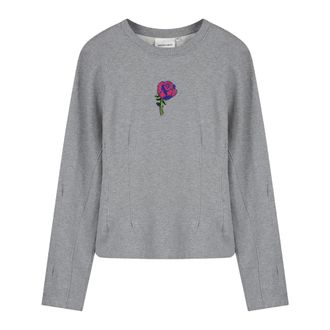 Fabienne Chapot Dhelia Rose Sweater - Sweatshirts & Hoodies - Mujer - Gris - 2XL