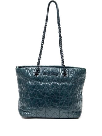 Miu Miu Matelass&eacute; schouderband - Blauw