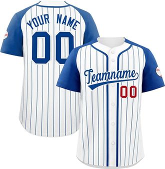 Generic Custom Men Women Kids Baseball Jersey Customized Softball Jersey Shirts Personalized Name Number Baseball Jerseys