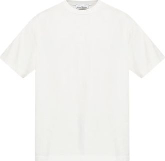 Stone Island T-shirt in cotone - Toni neutri