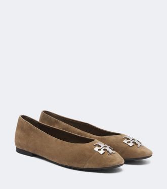 Tory Burch Charlie suede ballet flats