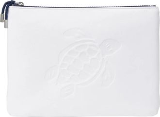 Vilebrequin Neopreen Tas Effen - unisex - Clutches - Wit - ONE Size - Polyester - Tassen