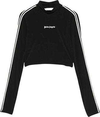 Palm Angels Tops, Dames, Zwart, S, Top