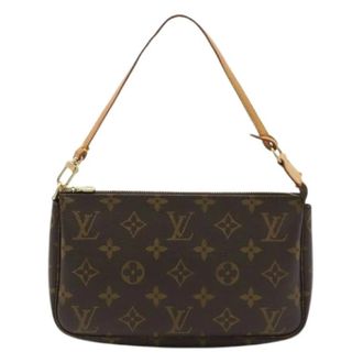 Louis Vuitton Pre-owned Mini Bags, female, Brown, Size: ONE SIZE Pre-owned Pochette Accessoires