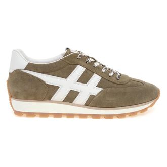 Hogan H701 Sneaker - Heren - Sneakers - Groen - 42 EU - Leer - Schoenen