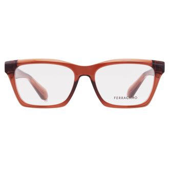 Ferragamo Demo Square Ladies Eyeglasses SF2986 232 53