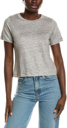 Chaser Cactus Flower Easy Linen-Blend T-Shirt