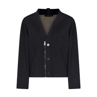 Fabiana Filippi Cardigans, female, Black, Size: XS Tricot Cardigan