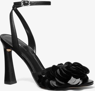 Michael Kors Loretta Sequin Embellished Sandal