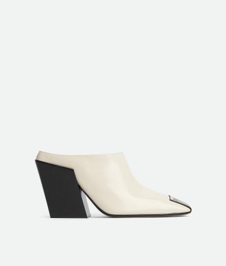 Bottega Veneta Ventura Mule - White - Woman - 36