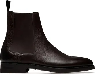 Bally Scribe boots - men - Deer Skin/Rubber/Nylon/Calf Leather - 41.5 - Brown