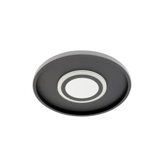 Lindby L&aacute;mpara De Techo Led selian En Negro Metal - Lindby