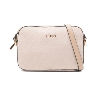 Liu Jo Cross Body Bags, female, Pink, Size: ONE SIZE Logo-embossed Crossbody Bag